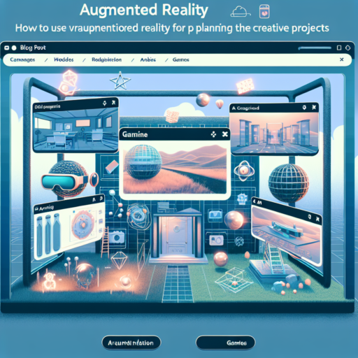 Cómo Usar Realidad Aumentada para la Planificación de Proyectos Creativos